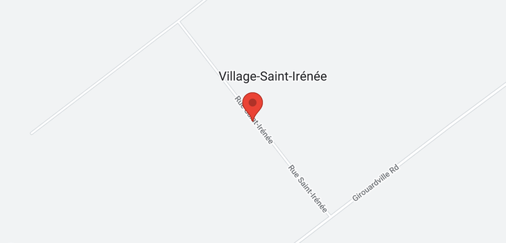 map of Lot St-Irenee